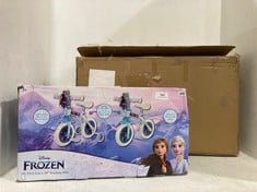 DISNEY FROZEN MY FIRST 2-IN-1 10'' TRAINING BIKE TO INCLUDE EVO COLOUR BURST SCOOTER