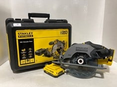 STANLEY FATMAX V20 LI-ION 18 V CIRCULAR SAW - MODEL NO. SFMCS500D1K-GB - RRP £129