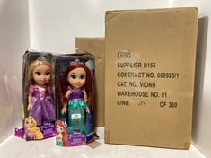 3 X ASSORTED KIDS TOYS TO INCLUDE DISNEY PRINCESS MY FRIEND ARIEL SINGING DOLL