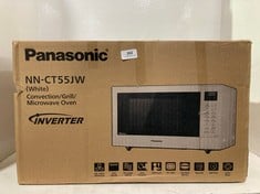 PANASONIC 3 IN 1 MICROWAVE OVEN IN WHITE - MODEL NO. NN-CT55JW - RRP £169