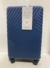 ROCK LUGGAGE SANTIAGO HARDSHELL 8-WHEEL SUITCASE MEDIUM NAVY