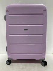 ROCK LUGGAGE TULUM 8-WHEEL HARDSHELL SUITCASE MEDIUM LILAC - RRP £105