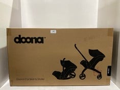 DOONA+ CAR SEAT & STROLLER NITRO BLACK - RRP £279