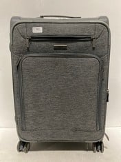 ROCK LUGGAGE PARKER 8-WHEEL SUITCASE MEDIUM GREY