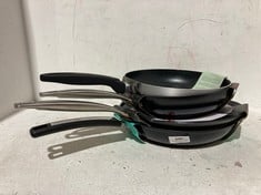 4 X ASSORTED PANS TO INCLUDE BRABANTIA INDUCTIO NON-STICK FRYING PAN 24CM