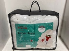 AIRSPRUNG SUPER FRESH DUVET- KING SIZE 10.5 TOG