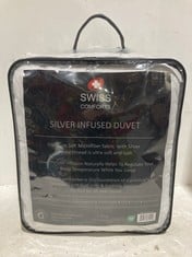 SWISS COMFORTS SILVER INFUSED DUVET- UK KING 230 X 220XM- RRP £180