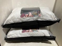 2 X SNUGGLEDOWN ANTI ALLERGY PILLOW PAIR