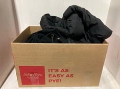 BOX OF ASSORTED ADULTS COATS TO INCLUDE REISS BLACK PUFFER JACKET- SIZE M