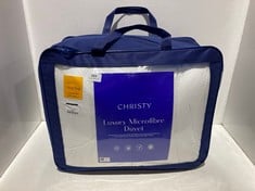 CHRISTY LUXURY MICROFIBRE DUVET- SUPER KING 13.5