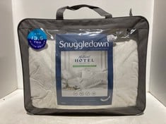 SNUGGLEDOWN GOOSE FEATHER & DOWN DUVET- KING SIZE 13.5 TOG