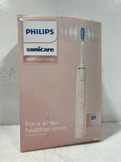 PHILIPS SONICARE DIAMONDCLEAN 9000W ELECTRIC TOOTHBRUSH SPECIAL EDITION WITH TRAVEL CASE & APP PINK - MODEL NO. HX9911/84 - RRP £299