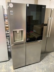 LG AMERICAN STYLE 2 DOOR (DOOR IN DOOR) FRIDGE FREEZER IN STAINLESS STEEL - MODEL NO. GSXV91BSAE - RRP �1599 (SALEROOM 40)