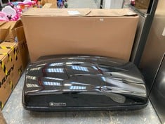 MODULAR CIAO 340L GLOSSY BLACK ROOF BOX - RRP �199 (SALEROOM 40)