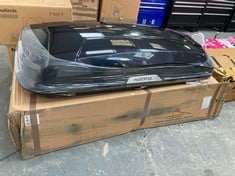 HAPRO TRIVOR BLACK 560 CAR ROOF BOX IN BRILLIANT BLACK - RRP �600 (SALEROOM 40)