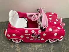 HUFFY DISNEY MINNIE MOUSE RIDE ON CAR IN PINK - RRP �200 (SALEROOM 40) (COLLECTION ONLY)