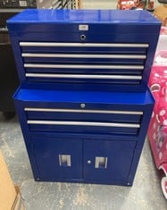 6 DRAWER TOOL CENTER IN BLUE - ITEM CODE. 615314 - RRP �240 (SALEROOM 40)