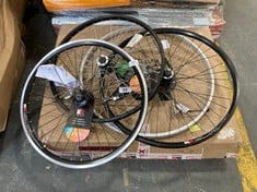 5 X ASSORTED WHEEL FRAMES TO INCLUDE KX PRO ROAD QUICK RELEASE SEALED BEARING WHEEL FRAME 700CC (FRAME) - ITEM NO. 65111 (SALEROOM 40)