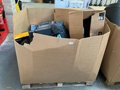 PALLET OF ASSORTED ITEMS TO INCLUDE ADVANCED 10 PIECE SCREWDRIVER SET TO INCLUDE THULE RIDEALONG LITE2 REAR-MOUNTED BIKE SEAT (SALEROOM 40) (KERBSIDE PALLET DELIVERY)