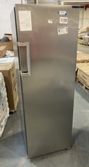 HISENSE TALL FREESTANDING 240L FREEZER IN STAINLESS STEEL - MODEL NO. FV298N4ACE - RRP �499 (SALEROOM 40)