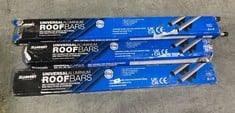 3 X SUMMIT UNIVERSAL ALUMINIUM ROOF BARS (ZONE 1)