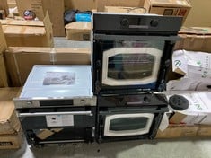 3 X ASSORTED SMASHED OVENS TO INCLUDE BUILT IN SINGLE ELECTRIC SINGLE OVEN IN STAINLESS STEEL (SMASHED) (ZONE 1)