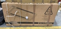 SPERAX 2 IN 1 FOLDING ELECTRIC TREADMILL - MODEL NO. XM-Q2F - RRP �200 (ZONE 1)