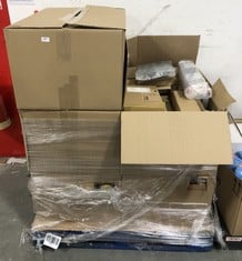 PALLET OF ASSORTED ITEMS TO INCLUDE BRABANTIA METAL GROUND SPIKE FOR WASHING LINE (ZONE 2) (KERBSIDE PALLET DELIVERY)