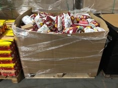 PALLET OF ASSORTED FOOD TO INCLUDE QUAVERS BBQ SAUCE FLAVOUR CRISP 6 X 16G - BBE: 09/2024 (ZONE 2) (KERBSIDE PALLET DELIVERY)