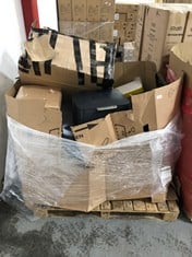 PALLET OF ASSORTED ITEMS TO INCLUDE JOSEPH JOSEPH BIN IN BLACK (ZONE 2) (KERBSIDE PALLET DELIVERY)