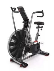 SCHWINN AIRDYNE AD8 EXERCISE AIRBIKE IN BLACK - RRP �1199 (SALEROOM 40)