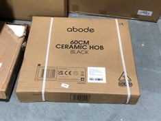 ABODE 60CM BUILT IN CERAMIC HOB IN BLACK - MODEL NO. A60EH301B (ZONE 3)