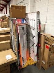 APPROX 6 X ASSORTED ITEMS TO INCLUDE BLACK AND DECKER 3 TIER HEATED AIRER 300W (CAGE NOT INCLUDED) (ZONE 3) (KERBSIDE PALLET DELIVERY)