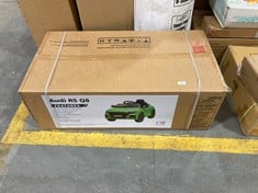 AUDI RS Q8 BATTERY POWERED KIDS RIDE ON CAR IN GREEN - MODEL NO. 24HL1134Z - RRP �129 (COLLECTION ONLY) (ZONE 3)