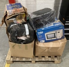 PALLET OF ASSORTED MICROWAVES TO INCLUDE BEKO 20L MICROWAVE OVEN (ZONE 4) (KERBSIDE PALLET DELIVERY)