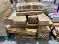 PALLET OF ASSORTED FURNITURE / PARTS TO INCLUDE HOMCOM FOLDING DROP LEAF DINING TABLE - MODEL NO. 835-319 (PART ONLY) (ZONE 4) (KERBSIDE PALLET DELIVERY)