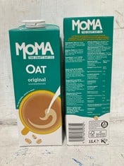 PALLET OF MOMA THE CEREAL OAT DRINK 6 X 1L - BBE: 29/10/2024 (COLLECTION ONLY) (ZONE 4)