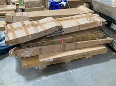 PALLET OF ASSORTED ITEMS TO INCLUDE NEVADA 4 DOOR 2 DRAWER WARDROBE BOX 3 OF 3 (ZONE 4) (KERBSIDE PALLET DELIVERY)