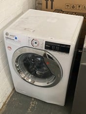 HOOVER H-WASH 300 FREESTANDING WASHING MACHINE IN WHITE - MODEL NO. H3WS4105TACE-80 - RRP �259 (SALEROOM 40)