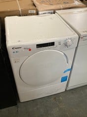 CANDY SMART 9KG FREESTANDING TUMBLE DRYER IN WHITE - MODEL NO. CSEV9DF-80 - RRP �269 (SALEROOM 40)