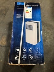 MIDEA PORTABLE AIR CONDITIONING UNIT - MODEL NO. MPPH7-09CRN7 - RRP �312 (SALEROOM 40)