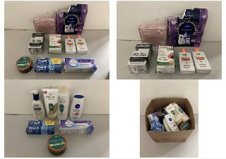 BOX OF ITEMS INC ITCHING RELIEF CREAM