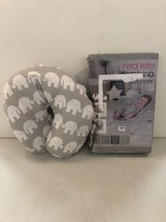 2 X BABY ITEMS INC RED KITE BAMBINO BOUNCER