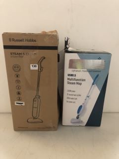 2 X VACUUM ITEMS INC RUSSELL HOBBS STEAM MOP