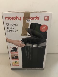 MORPHY RICHARDS CHROMA 42 LITRE SENSOR BIN