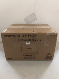 RUSSELL HOBBS COMPACT SILVER DIGITAL MICROWAVE MODEL NO: RHM2076S-AZ