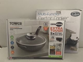 2 X KITCHEN ITEMS INC MULTI-FUNCTION ELECTRIC COOKER