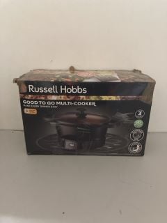 RUSSELL HOBBS GOOD TO GO MULTI-COOKER