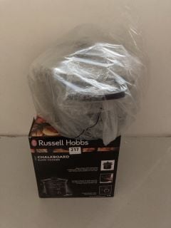 2  X KITCHEN ITEMS INC RUSSELL HOBBS CHALKBOARD SLOW COOKER