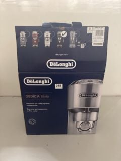 DELONGHI DEDIC STYLE ESPRESSO AND CAPPUCCINO COFFEE MAKER